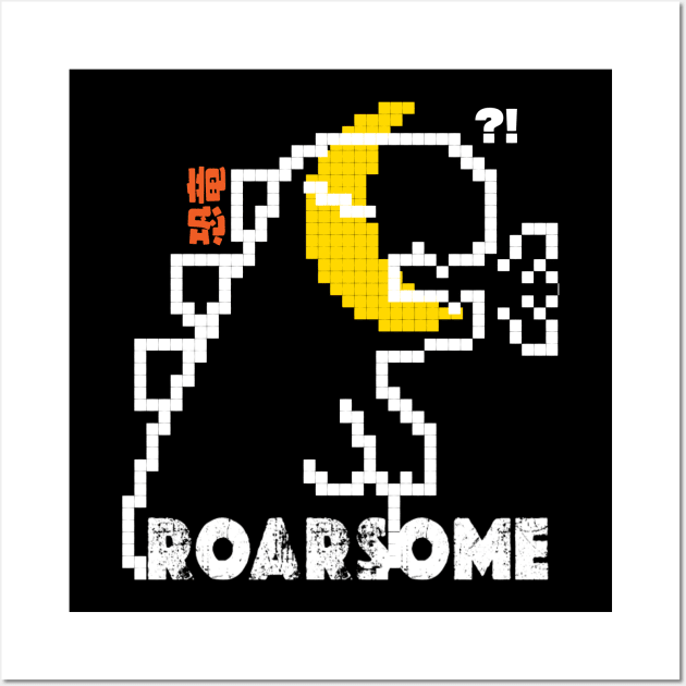 Roarsome dinosaur Wall Art by SlyAR07